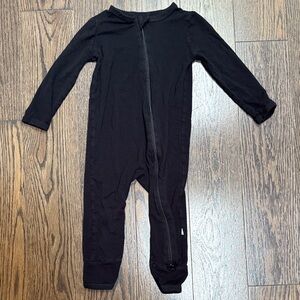 Kyte BABY Black Kids Footie One Piece